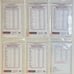 Smead ALPHA-Z Alphabetic Color Coded Labels Lot of 6 Pks - Letters N J V Year 11