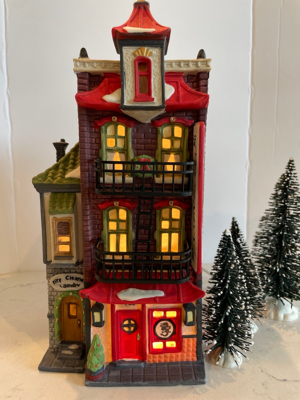 Department 56, CIC, Wongs Restaurant , 1990