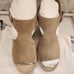 Via Spiga Nolan Espadrille Suede/Leather Wedge Sandals. Size 9. NIB.