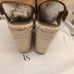 Via Spiga Nolan Espadrille Suede/Leather Wedge Sandals. Size 9. NIB.