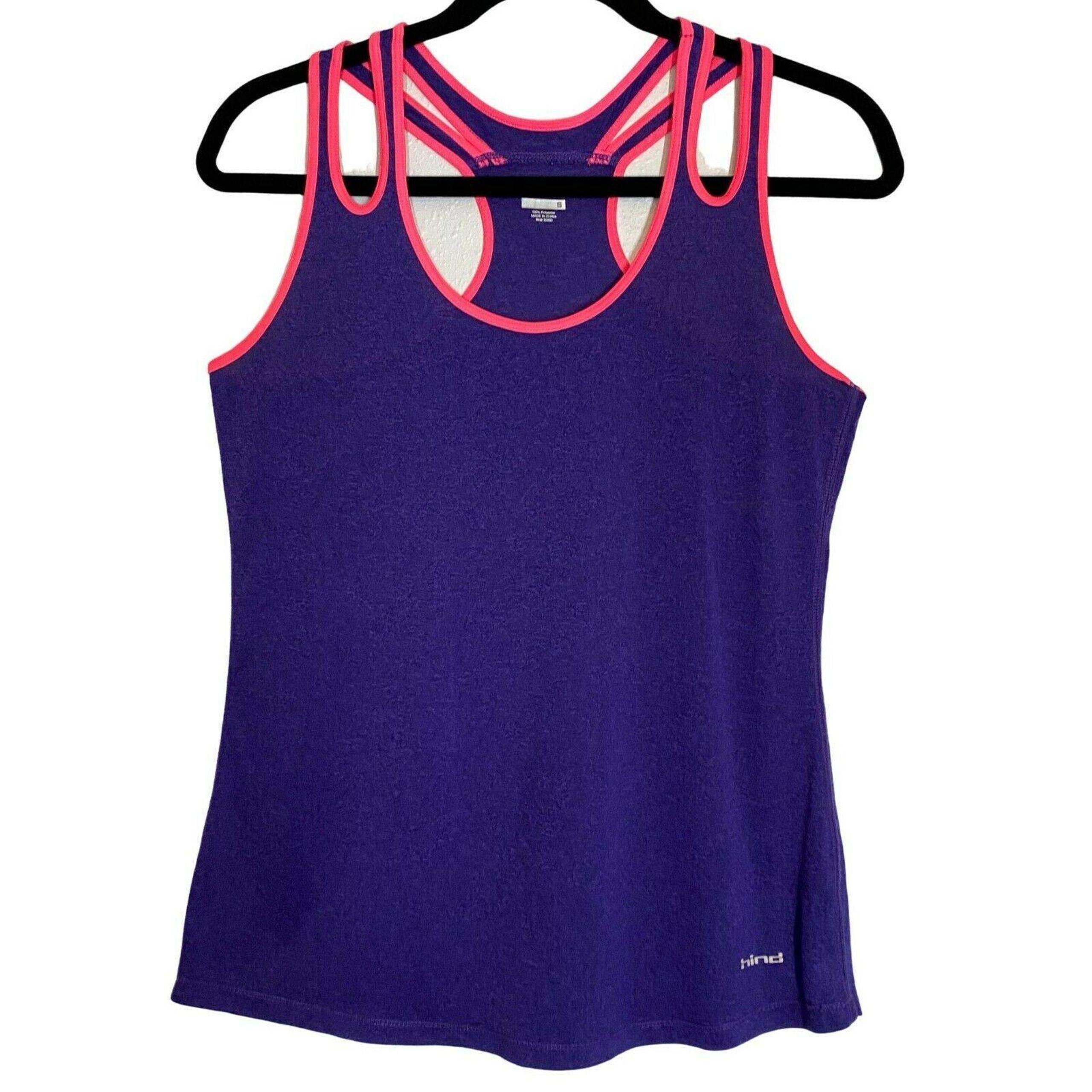 Hind Workout Tank Top Small Purple