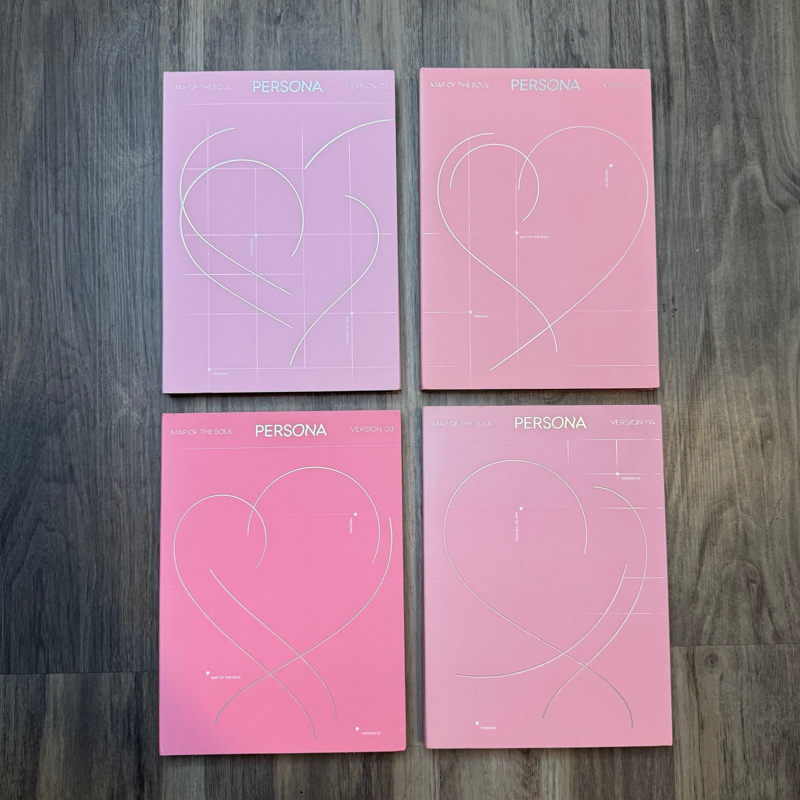 BTS PERSONA COMPLETE ALBUM SET