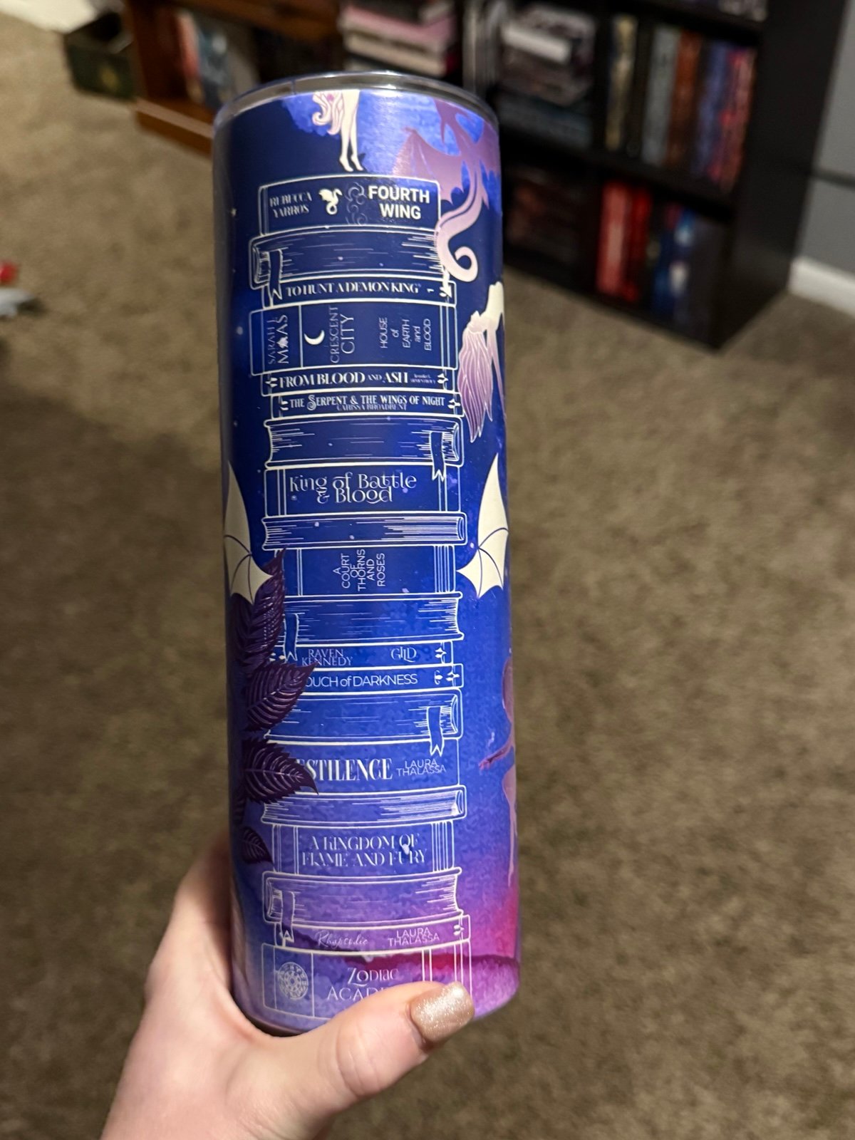 Bookish tumbler