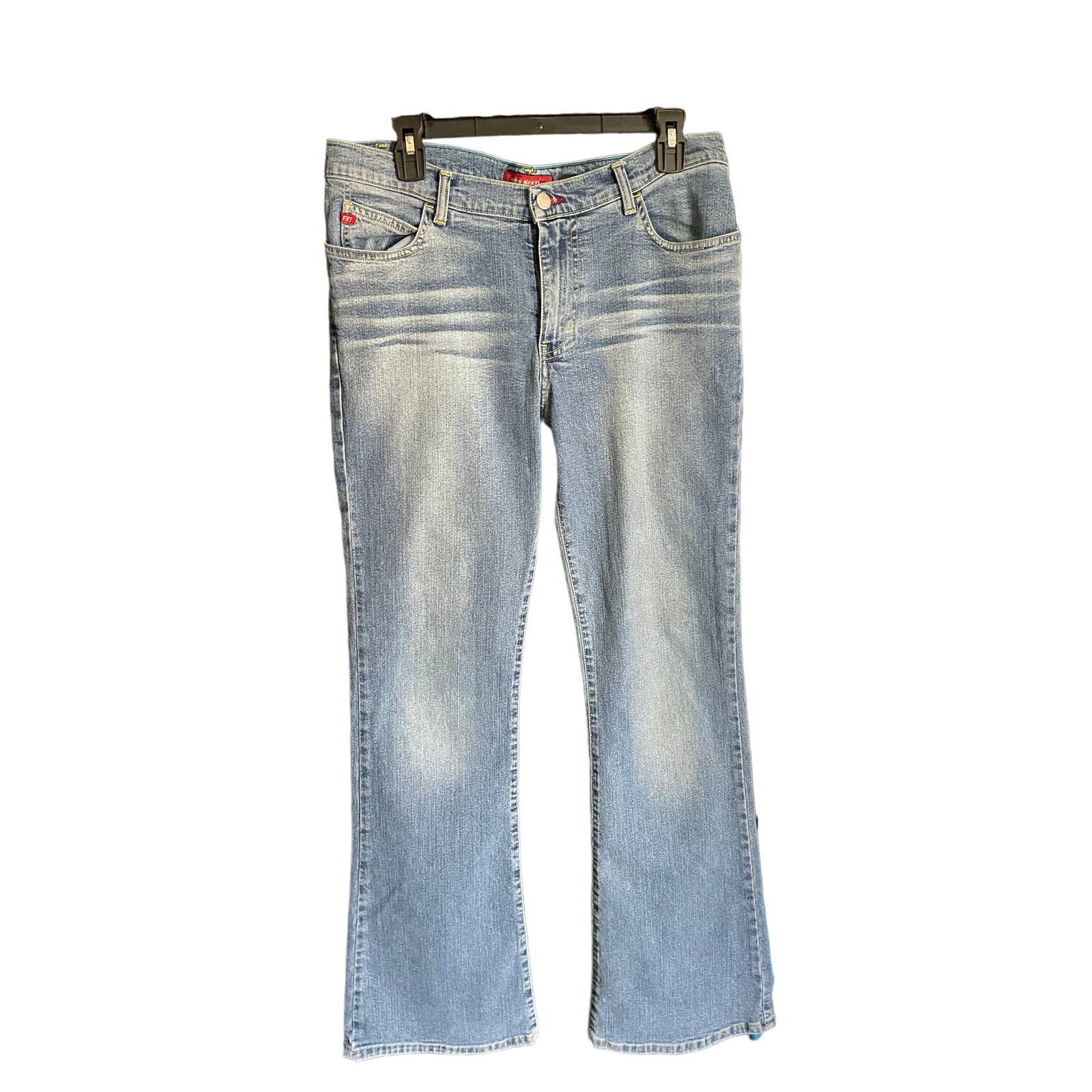 Miss Sixty Womens Stretch Tommy Bootcut Jeans Light Wash Size 33 Blue