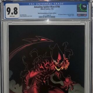 AMAZING SPIDER-MAN #798 CGC 9.8 3RD PRINT VIRGIN VARIANT! 1ST APP OF RED GOBLIN!