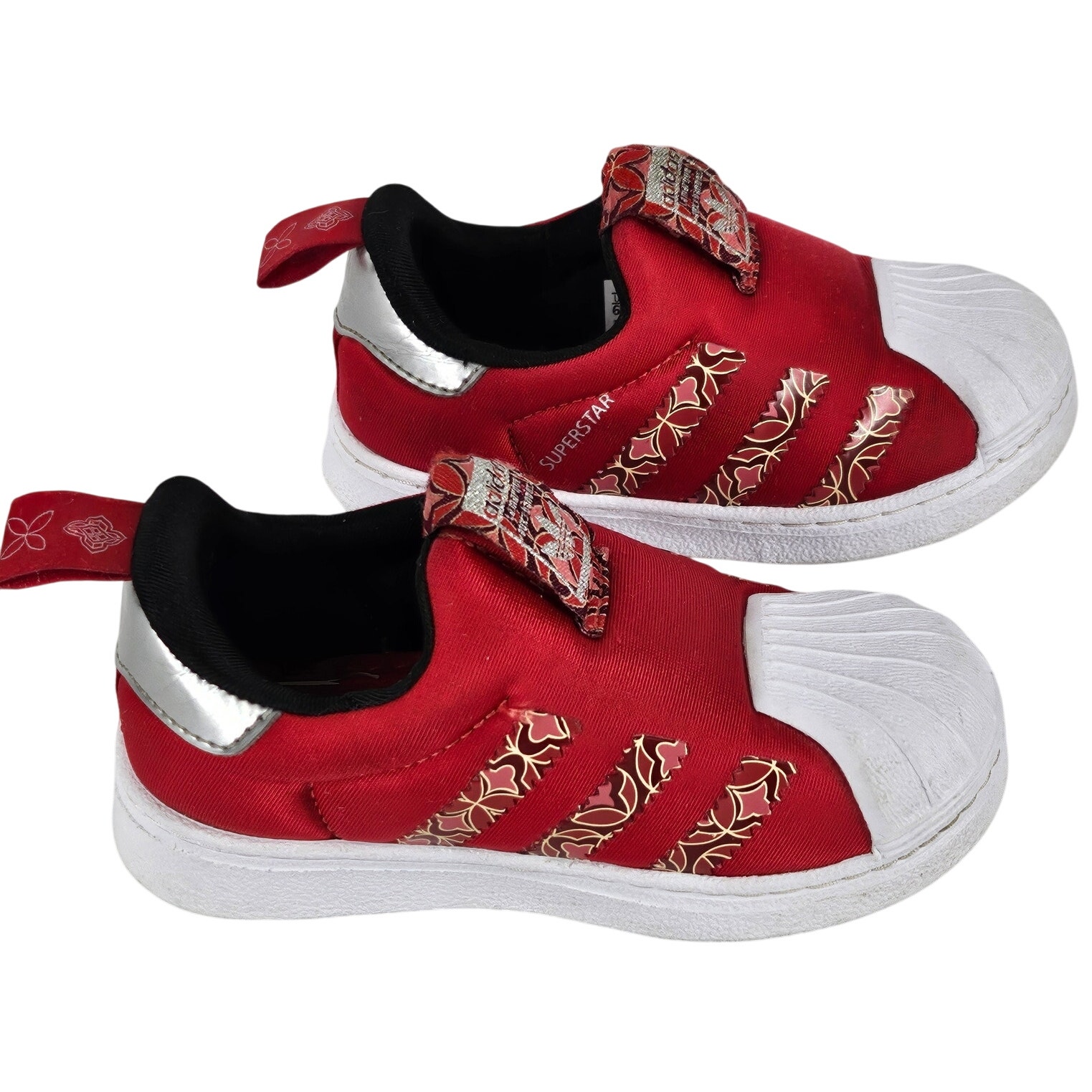 ADIDAS SUPERSTAR 360 J 'CHINESE NEW YEAR' GX6338 KIDS SNEAKERS – SIZE 6K