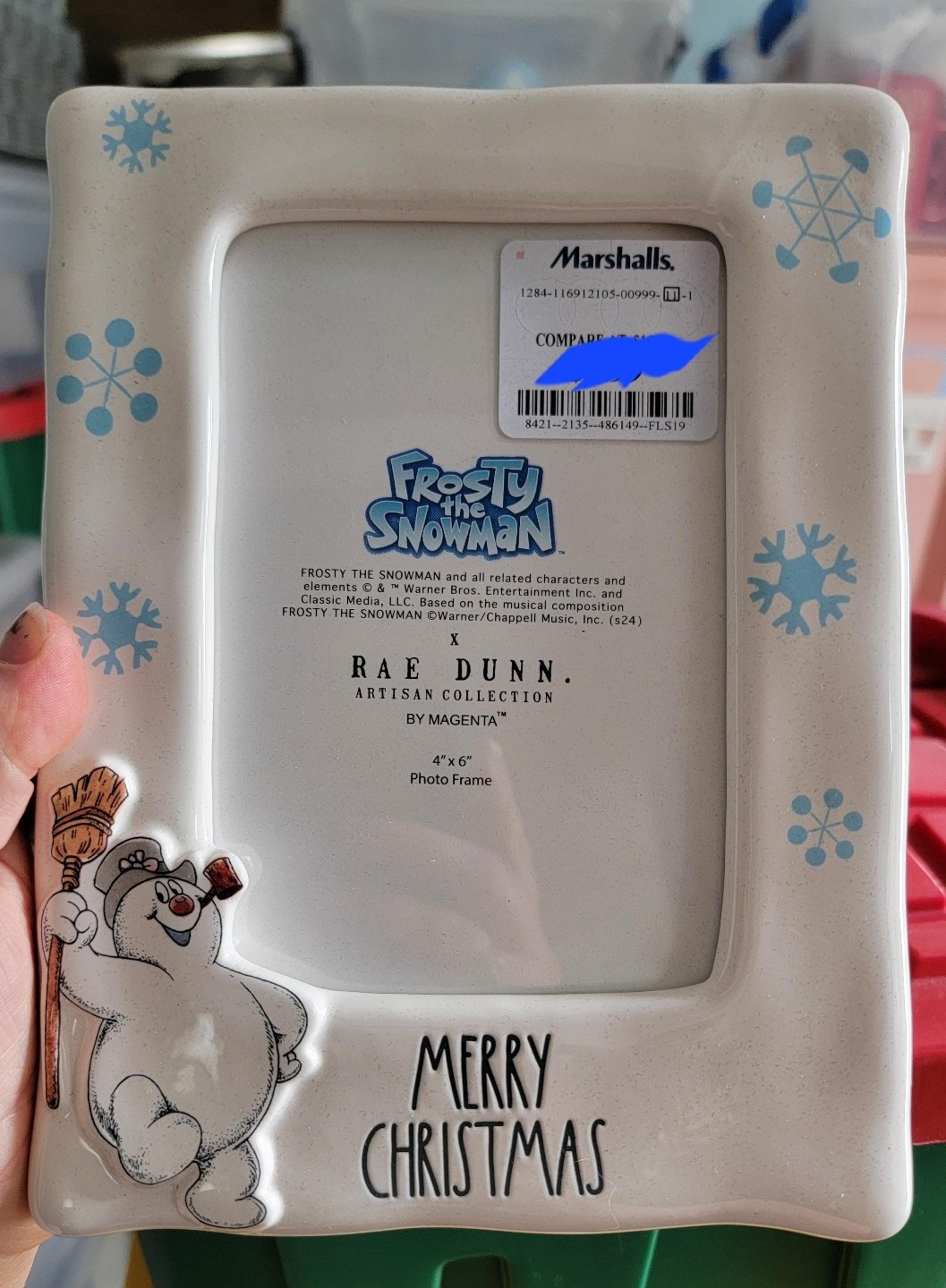 Brand new Rae dunn frosty picture frame