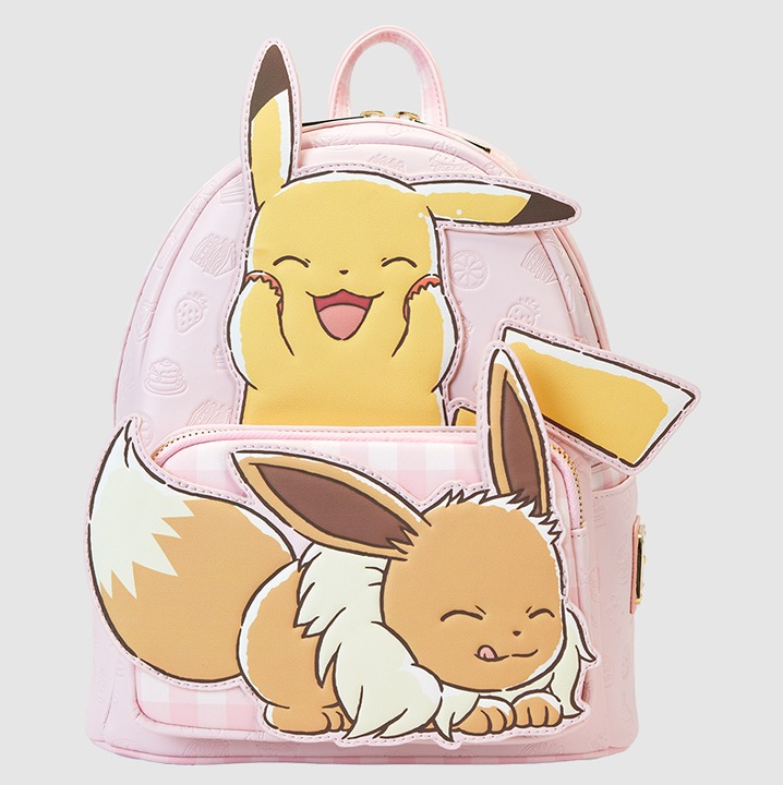 Pokemon Cafe Pikachu & Eevee Mini Backpack