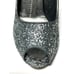 Giuseppe Zanotti Women's Shoes Silver High Heels Open Toe Design Pumps Size 35.5