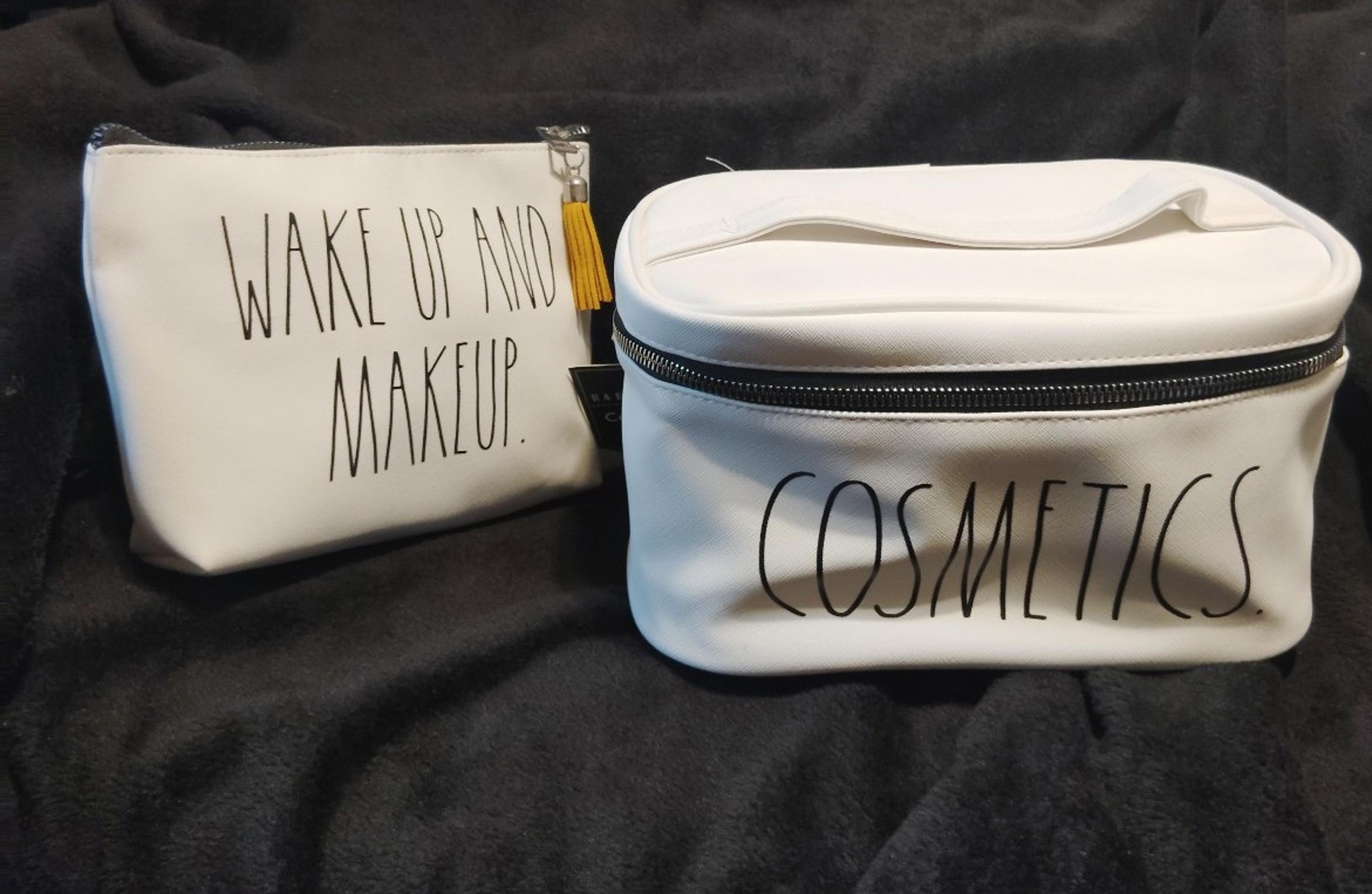 Rae Dunn Cosmetics Makeup Travel Bag