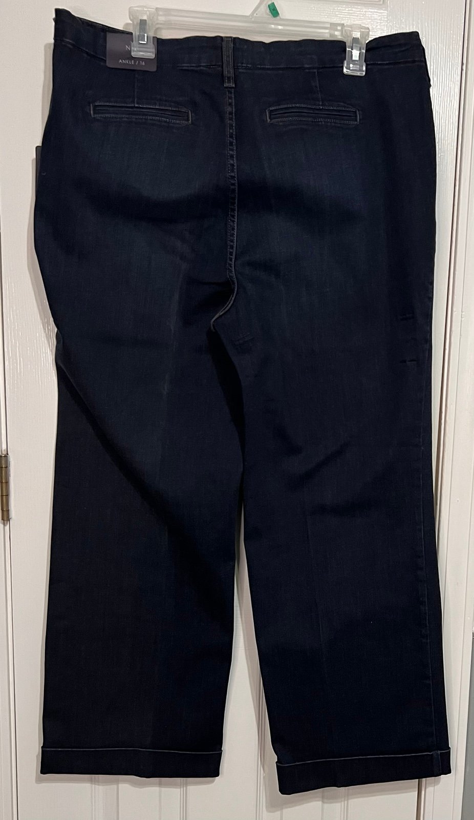 NYDJ (Not Your Daughters Jeans) NEW “MILA Relaxed Ankle” Women’s size 16 dk blue