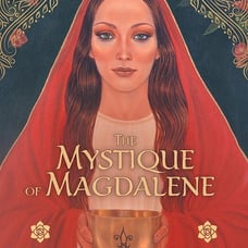 Mystique of Magdalene Oracle CARD DECK by Cheryl Yambrach Rose Blue Angel 2022