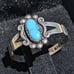 Vintage Turquoise & Sterling Ring