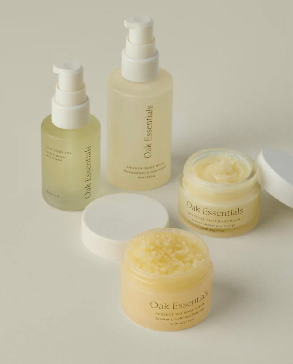 Oak Essentials Travel Body Discovery Set