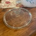 Pfaltzgraff April 2.5 QT Round Covered Casserole Glass Pyrex Lid MINT Vintage