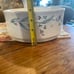 Pfaltzgraff April 2.5 QT Round Covered Casserole Glass Pyrex Lid MINT Vintage