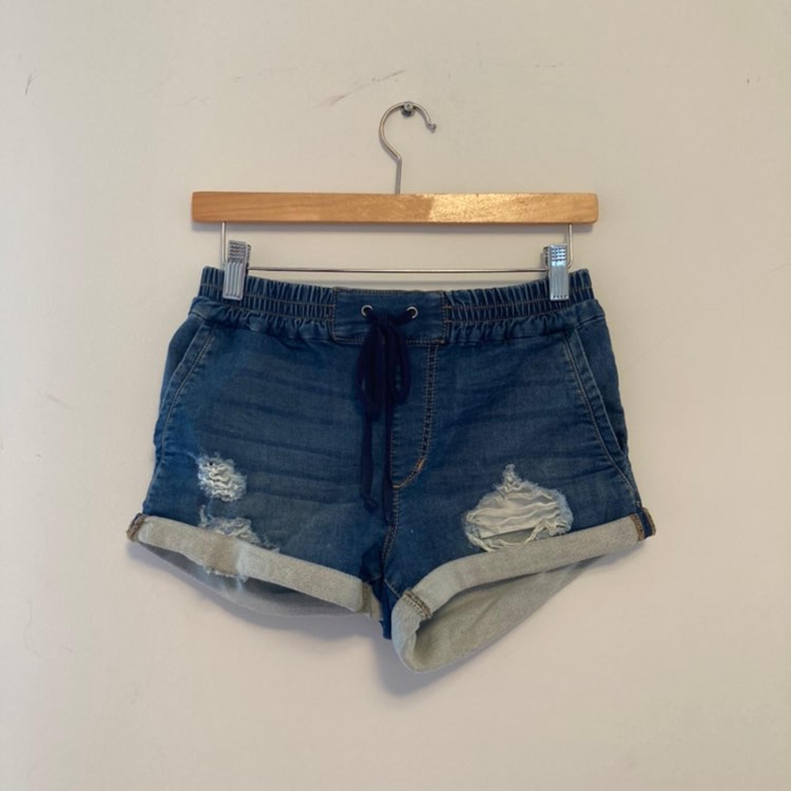 Joe’s Jean Jogger Distressed Shorts