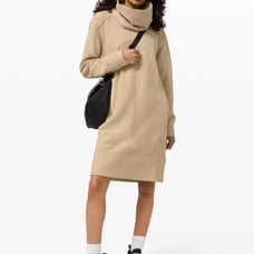 LULULEMON “Along The Way” Dress Mockneck Collar