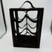 Vintage Rustic Wood Leather Straps Brown Solid Wine Rack 6 Bottles Primitive