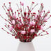 NEW 8Pcs Valentines Day Decorations Artificial Red Berry Stems - 16 Inch
