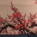 HANDMADE CROSS STITCHED CHERRY BLOSSOM BEAUTIFUL
