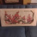 HANDMADE CROSS STITCHED CHERRY BLOSSOM BEAUTIFUL