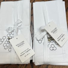 Bee napkins Williams Sonoma s/8