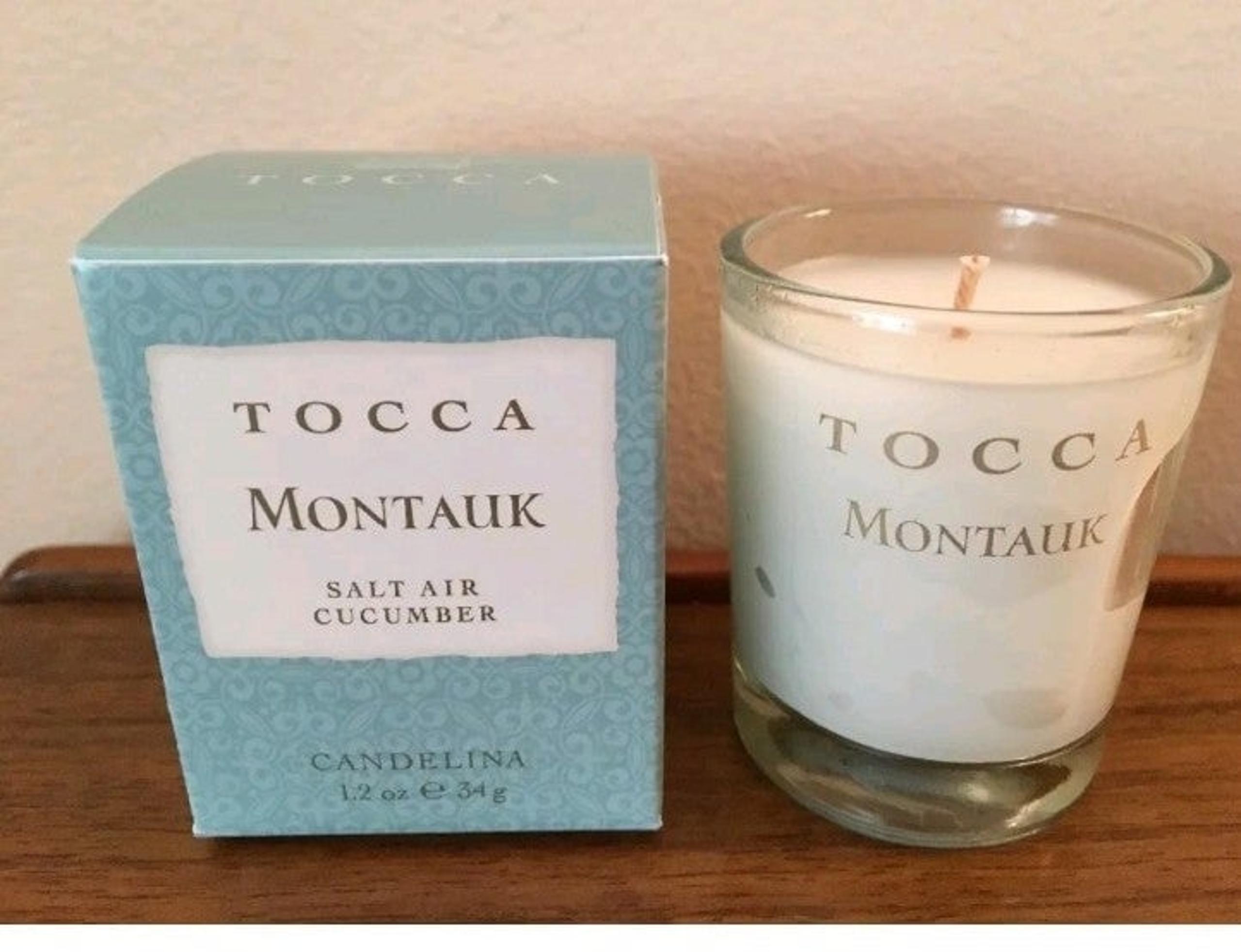Tocca Montauk perfume candle travel New