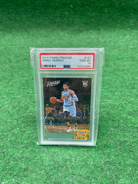 Jamal Murray Rookie Card 2016-17 Panini Prestige #157 AGS 10 GEM MT