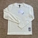 NWT RAINS XS Unisex Fleece Pullover Sweatshirt Fossil/Cream Color