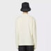 NWT RAINS XS Unisex Fleece Pullover Sweatshirt Fossil/Cream Color
