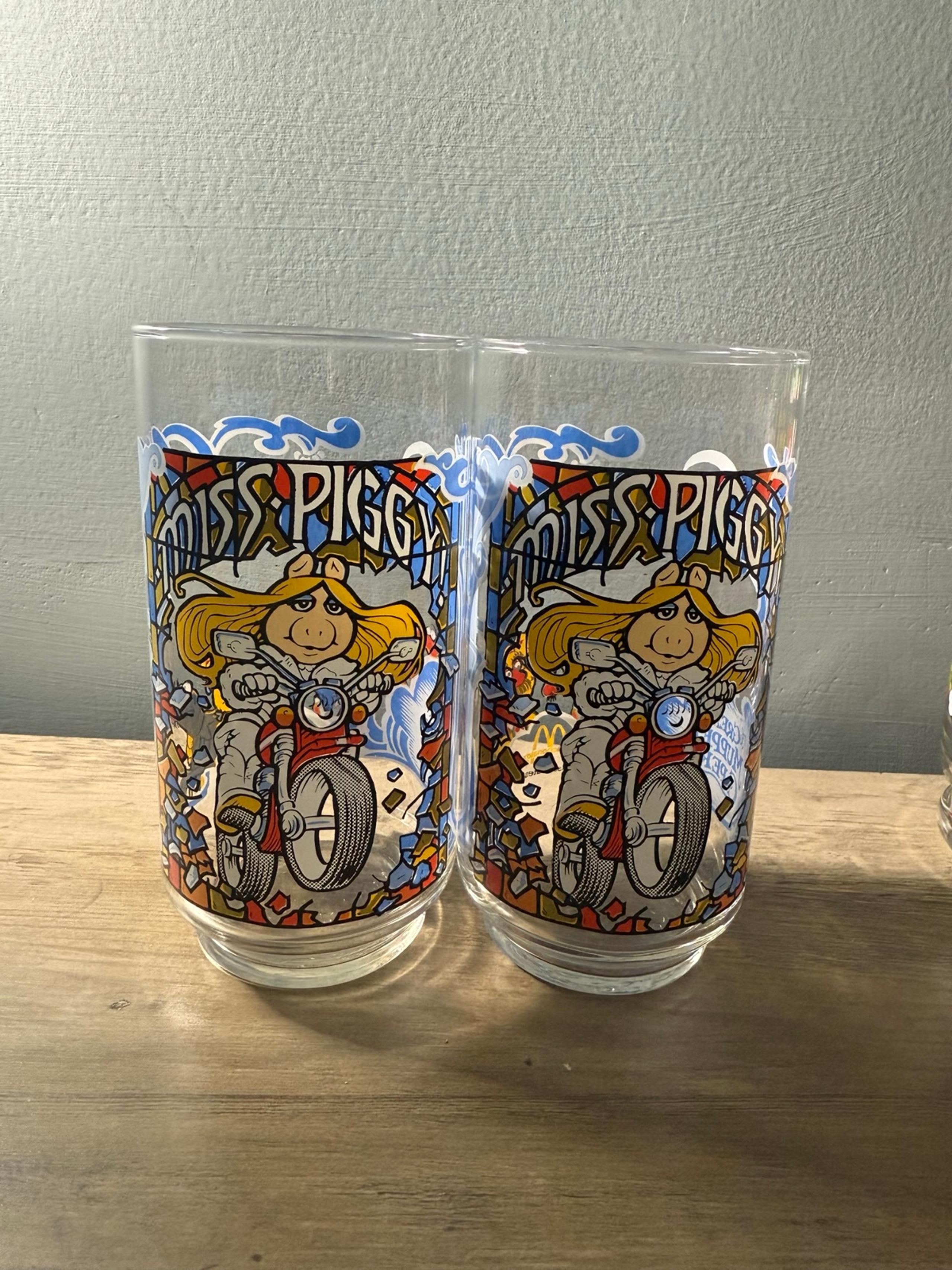 Vintage 1981 McDonalds The Great Muppet Caper Miss Piggy Glass