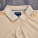 Burberry Golf Womens Polo Shirt Size L Orange Nova Check Trim Logo