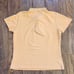 Burberry Golf Womens Polo Shirt Size L Orange Nova Check Trim Logo