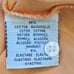 Burberry Golf Womens Polo Shirt Size L Orange Nova Check Trim Logo