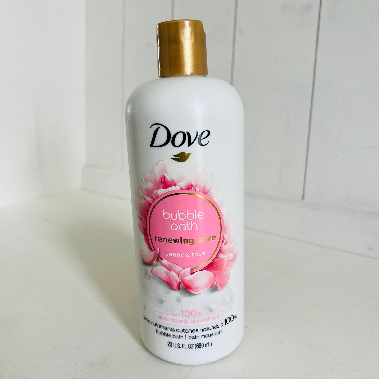 Dove Bubble Bath Peony & Rose Renewing Ritual, 23 oz