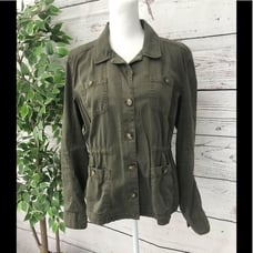 CASLON button up utility jacket