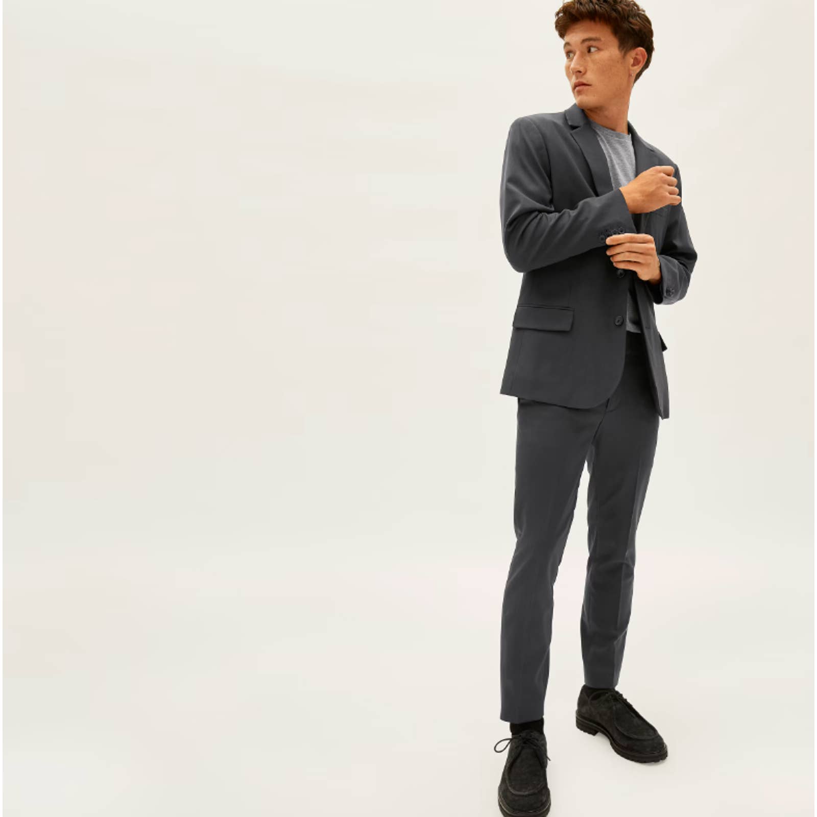 Everlane Mens The Italian Wool Trouser Size 38x34 Slim Fit Pants Dark Grey NWT Everlane Mens The Italian Wool Trouser Size 38x34 Slim Fit Pants Dark Grey NWT