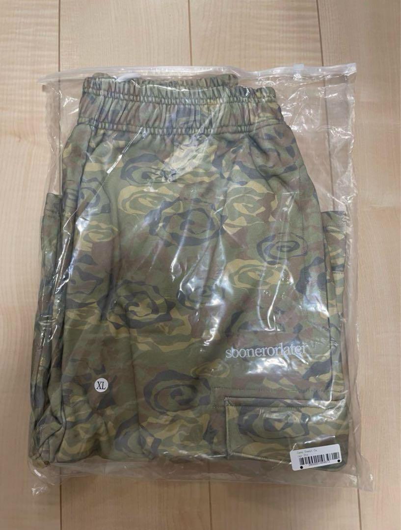 豪華ラッピング無料 Sol Soonerorlater Camo Sweat Cargo Shorts パンツ
