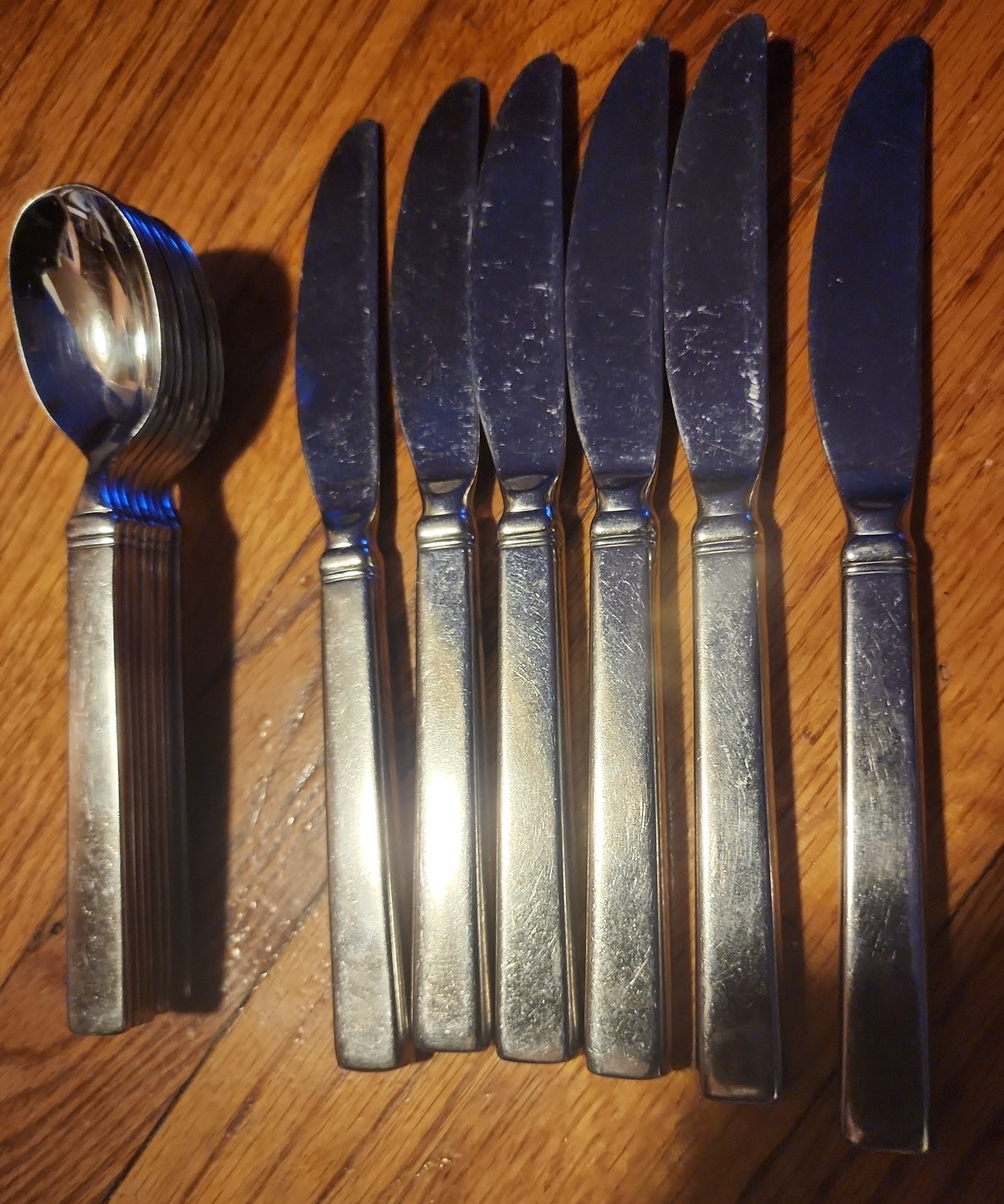 14-Pfaltzgraff PEYTON Stainless 18/8 Glossy Silverware CHOICE Flatware Replace.