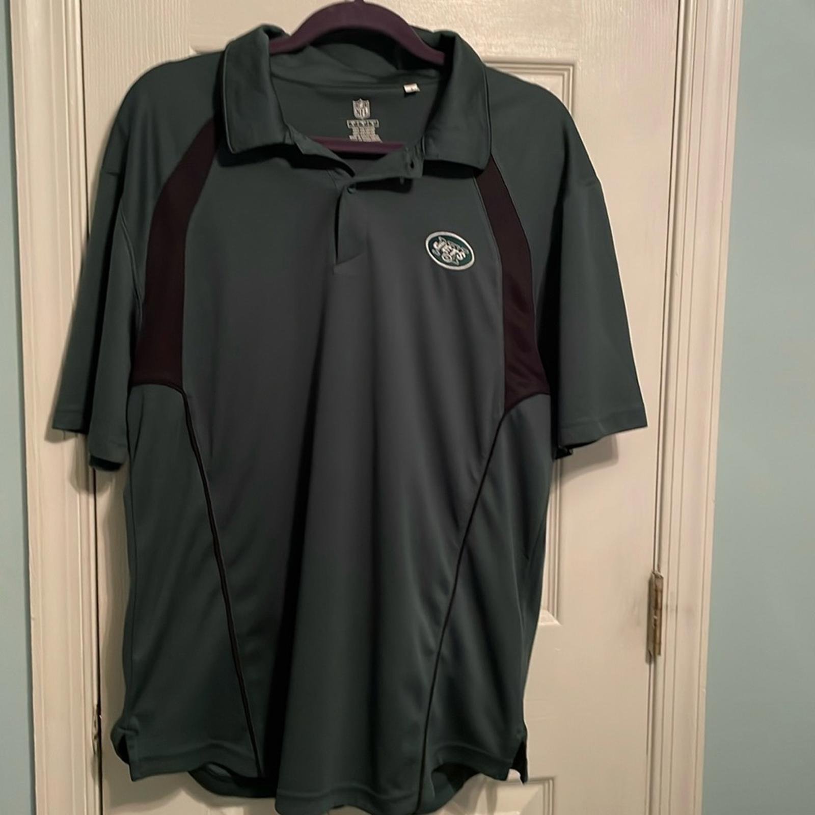 Mens NFL JETS golf shirt