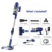 PrettyCare Cordless Vacuum Cleaner, 26Kpa 6 In 1 Lightweight Stick Vacuum, High-