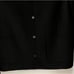Vince Black Wool Blend Jacket Snap Front Closure Women's Size 12