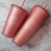 Starbucks Pink Lemonade Tumbler bundle 16 &24oz