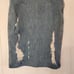 Frame Le High Carlyele Pencil Denim Distressed Skirt Size 27