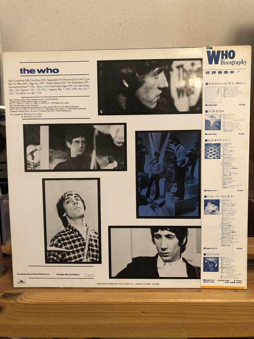 THE WHO レコード5枚セット mobs punk 5-Record Set of The Who Mobs Punk
