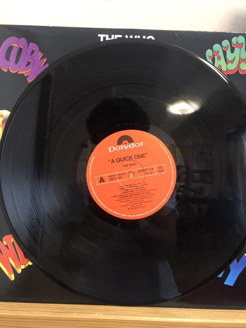 THE WHO レコード5枚セット mobs punk 5-Record Set of The Who Mobs Punk