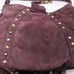 JJ Winters Jessica Tote Purple Suede Fringe Bohemian Hippie Festival Grunge Bag