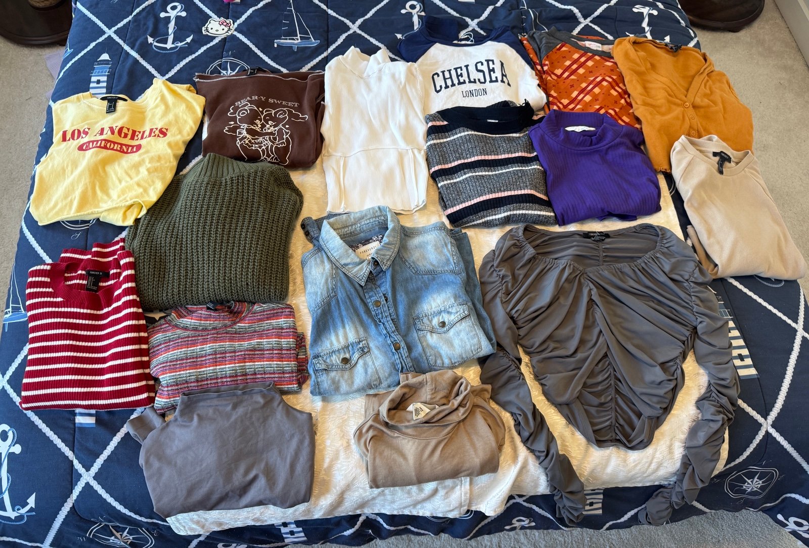 LOT of 16 Long Sleeved shirts great condition