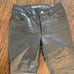 black leather pants